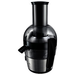 Philips HR1867/21 Viva Collection Juicer, Black/Stainless Steel